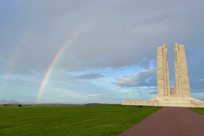 1 day Canadian WW1 private tour including Vimy Ridge - Price, pickup, and the seven-hour schedule
