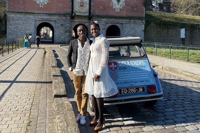 1 Hour Private Lille Tour by Convertible 2CV with a Local Products Tasting - Starting at Place Rihour and entering the old town