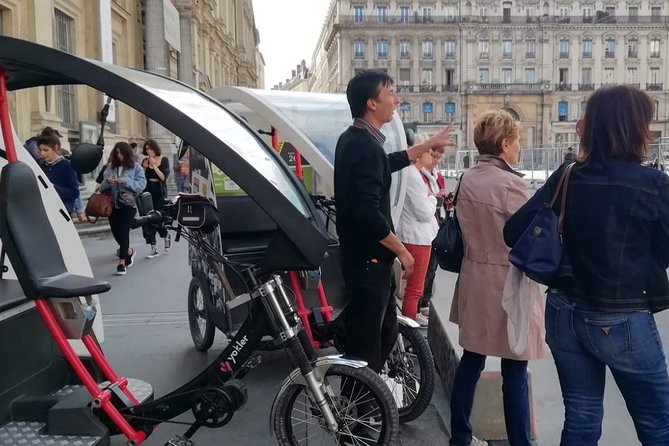 1 or 2-Hour Pedicab tour of Lyon - Comfort, mobility, and weather