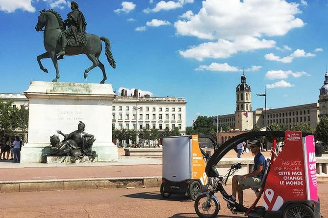 1 or 2-Hour Pedicab tour of Lyon - Price, timing, and what you receive