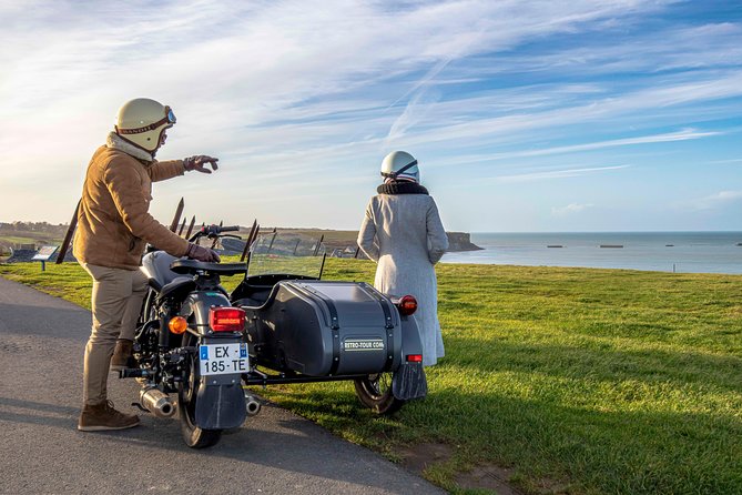 2- to 6-hour sidecar excursion on the D-Day Landing Beaches - The American Cemetery at Colleville-sur-Mer
