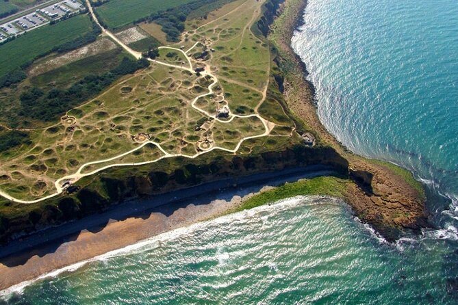 2- to 6-hour sidecar excursion on the D-Day Landing Beaches - Pointe du Hoc on the 6-hour route