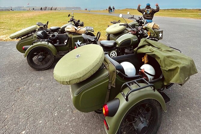 2- to 6-hour sidecar excursion on the D-Day Landing Beaches - Arromanches and the British sector