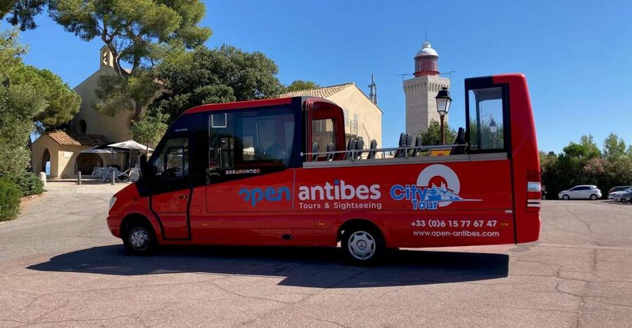 Antibes: 1 or 2-Day Hop-on Hop-off Sightseeing Bus Tour - Place Guynemer: the best starting point for Antibes old town