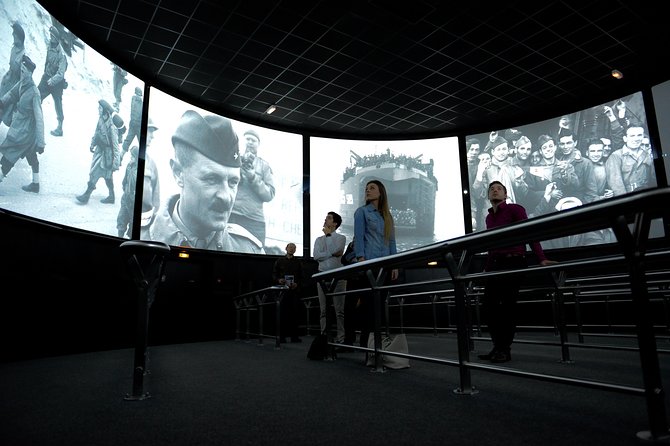 Arromanches 360 Circular Cinema Entrance Ticket - A 19-minute film with a very large story
