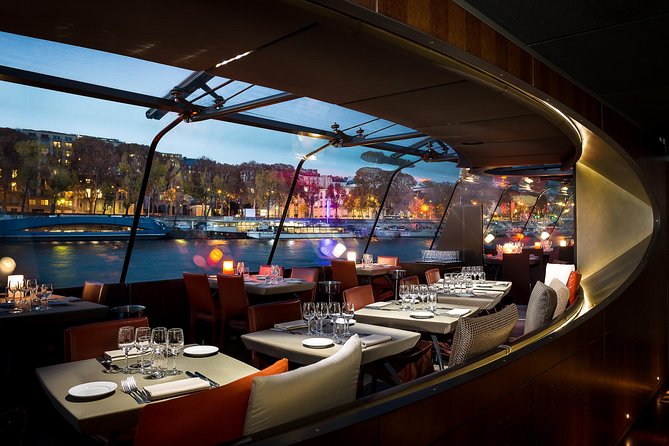 Bateaux Parisiens Seine River Gourmet Dinner & Sightseeing Cruise - Dinner, music, and the feel of the evening