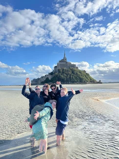 Bay of Mont Saint-Michel : Quicksands And Discovery - The quicksand moment