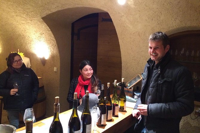 Beaujolais Crus Wines & Castles (2:00 pm - 6:30 pm) - Small Group Tour from Lyon - Chénas and the chateau cellar