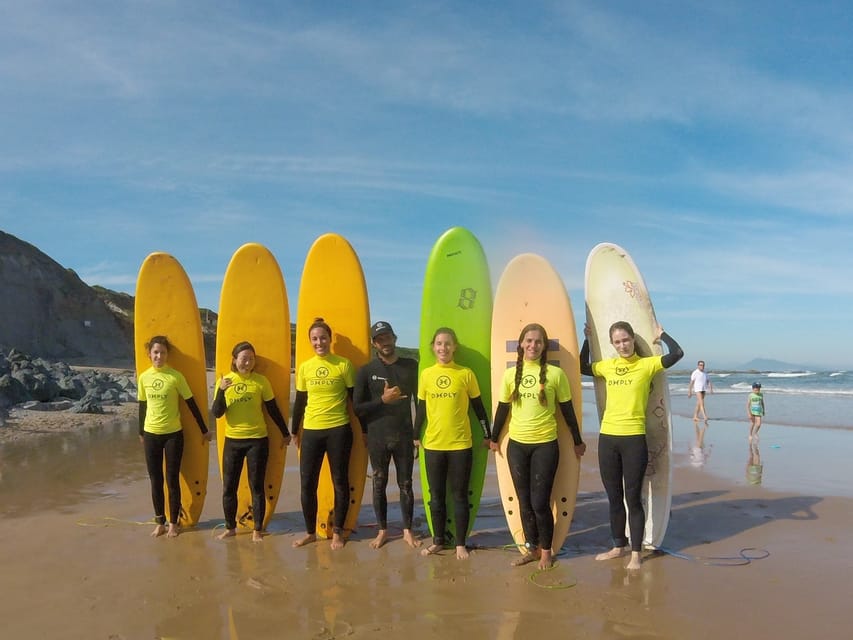 Biarritz: 1.5-Hour Group Surf Lesson - Starting at Marbella Beach in Biarritz