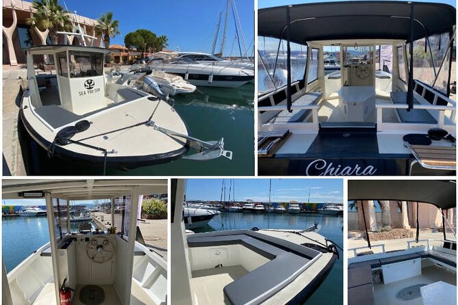 Boat tour from Fréjus - Calanques Estérel - 2h30 - Cap Dramont and the story behind Île d’Or