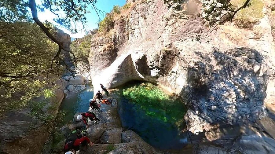 Bocognano: Corsica Richiusa Canyon Tour - The Bocognano Meeting Point and Journey from Ajaccio