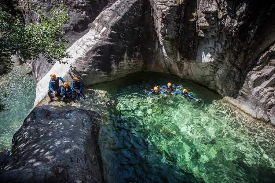Bocognano: Corsica Richiusa Canyon Tour - Emerald Pools, Slides, and Jumps