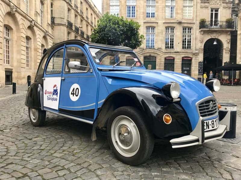 Bordeaux: Private Tour in a Citroën 2CV - The 2CV experience: charming, but not spacious