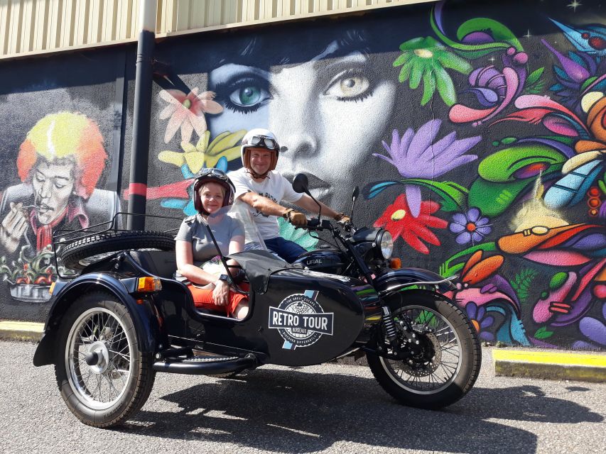 Bordeaux: Sightseeing by Side Car - The guide can make or break the ride