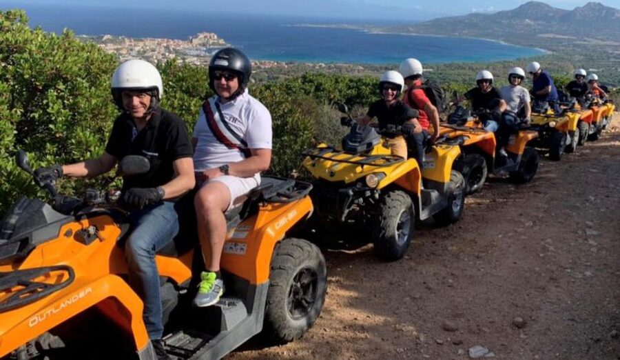 Calvi: 2-Hour Quad Bike Trip Between Sea and Mountains - Riding between the Mediterranean and the hills