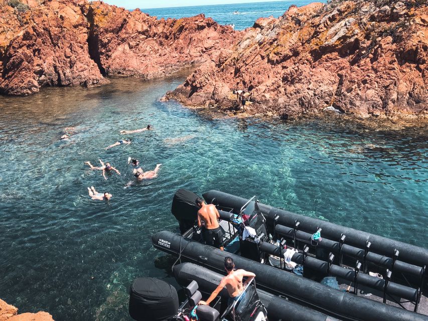 Cannes: 2.5-Hour Esterel Calanques Boat Excursion - How the 2.5-hour schedule feels