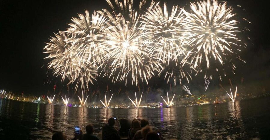 Cannes: Fireworks at Sea - A different way to see Cannes after dark