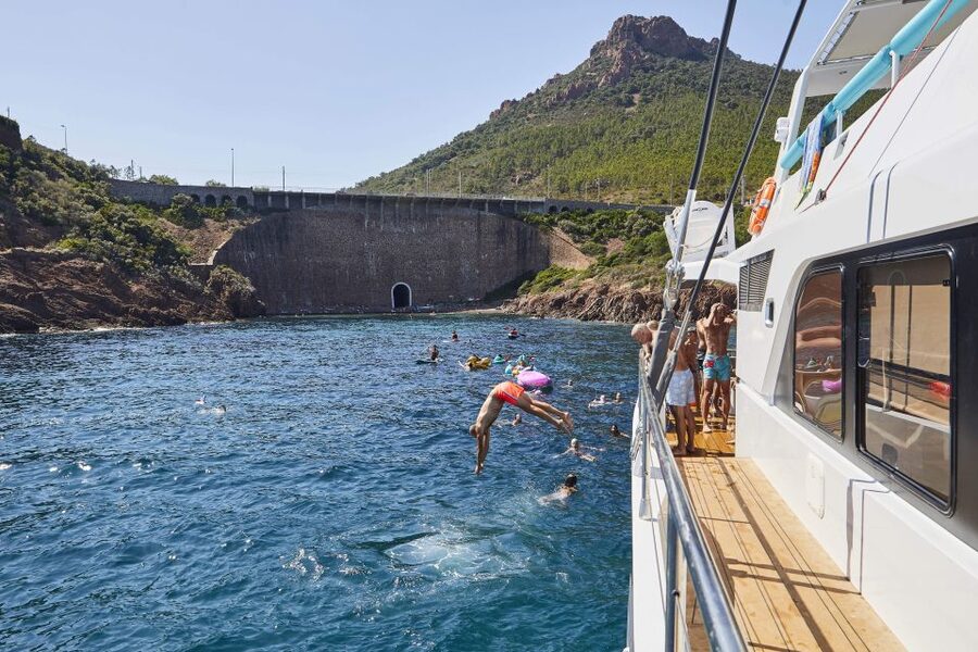 Cannes: Half-Day Catamaran Cruise - Booking and cancellation details
