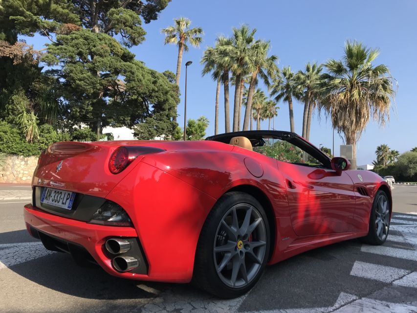 Cannes : Visite guidée en Ferrari sur les routes de Cannes - Key points before you book