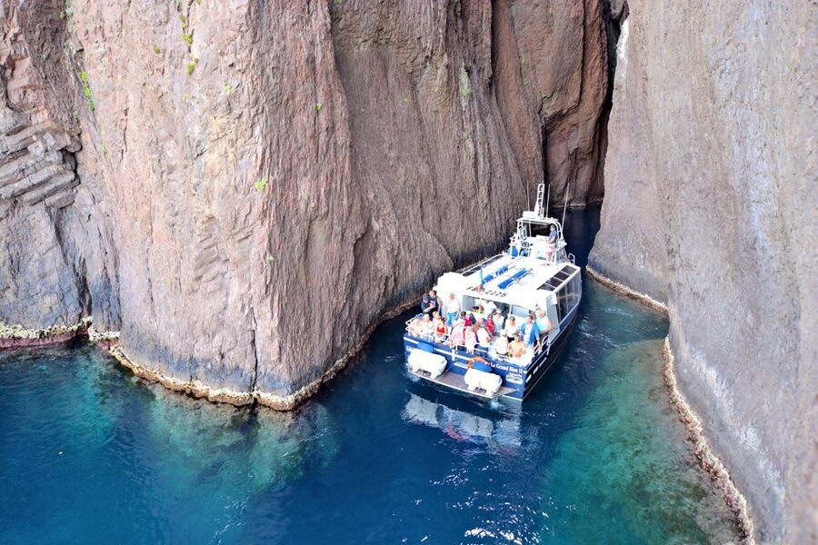 Cargèse: Scandola and Piana Boat Tour with Stop at Girolata - Clear coves and the Gulf of Porto