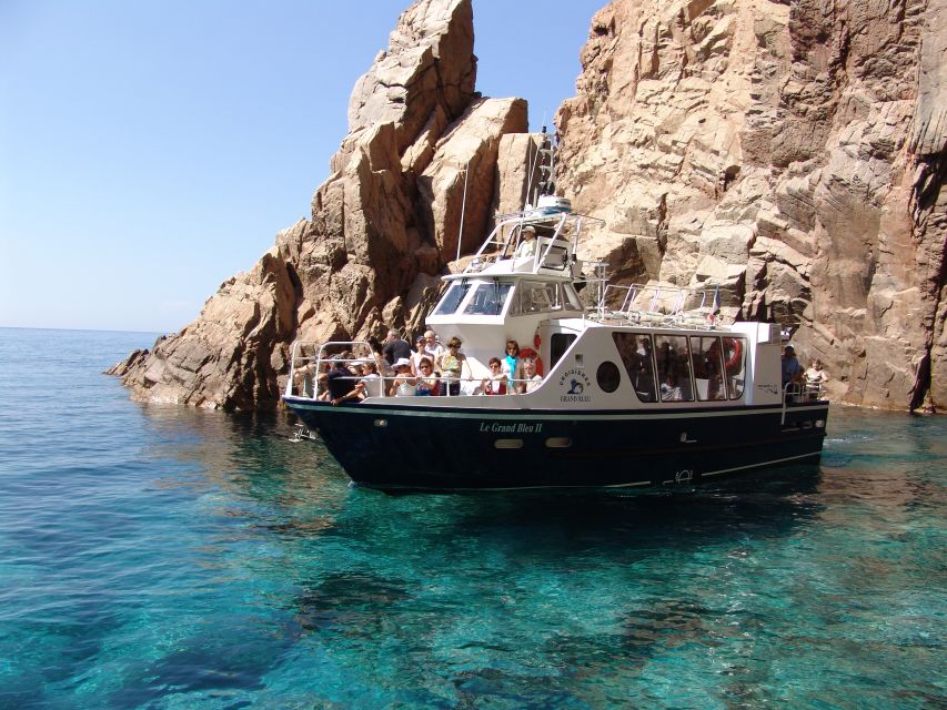 Cargèse: Scandola, Girolata, and Piana Afternoon Boat Tour - Entering Scandola’s volcanic cliffs