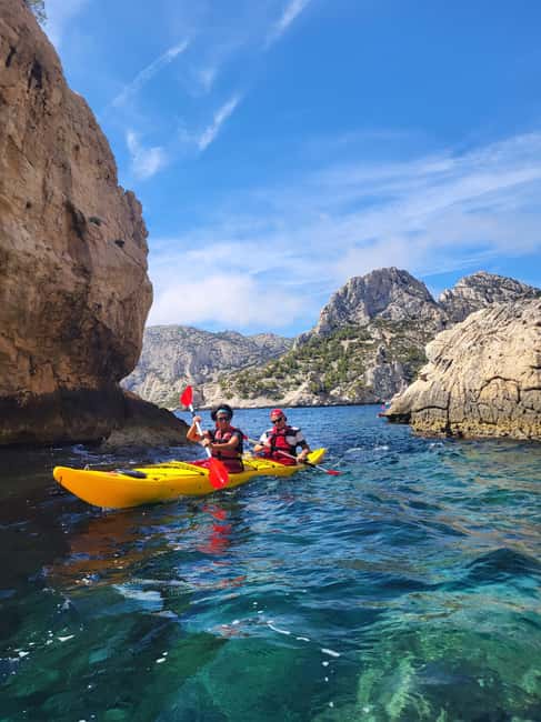 Cassis: Calanques National Park Sea Kayaking Tour - Paddling out from Cassis toward the Calanques