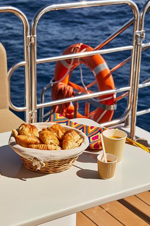 Catamaran from Cannes - Lunch, snacks, drinks, and the cash-only bar