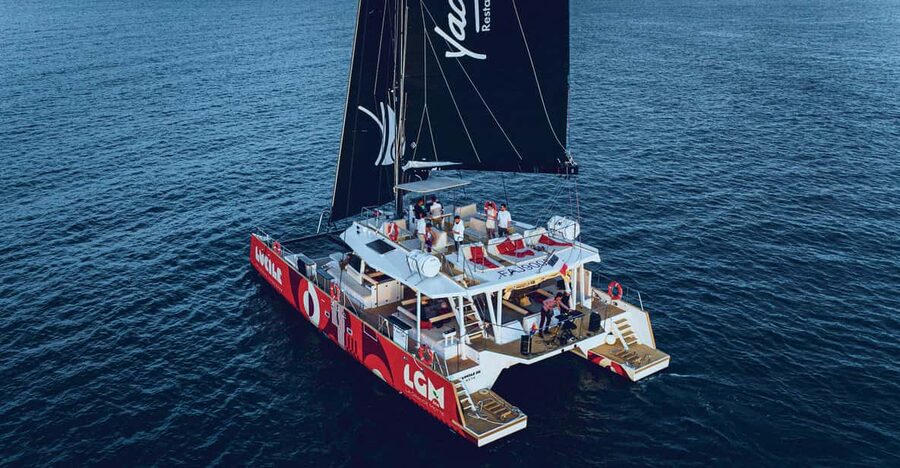 Catamaran Lucile | La Grande Motte Guided tours of the ports - Port Camargue, a marina built for scale