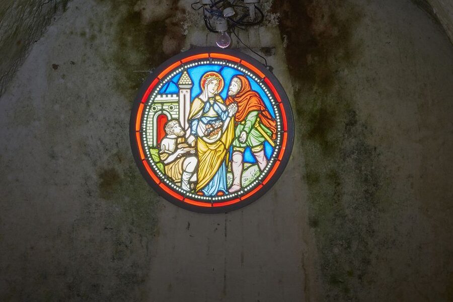 Champagne: Canard-Duchêne Champagne House Tour - The renovated chapel adds a quiet artistic stop