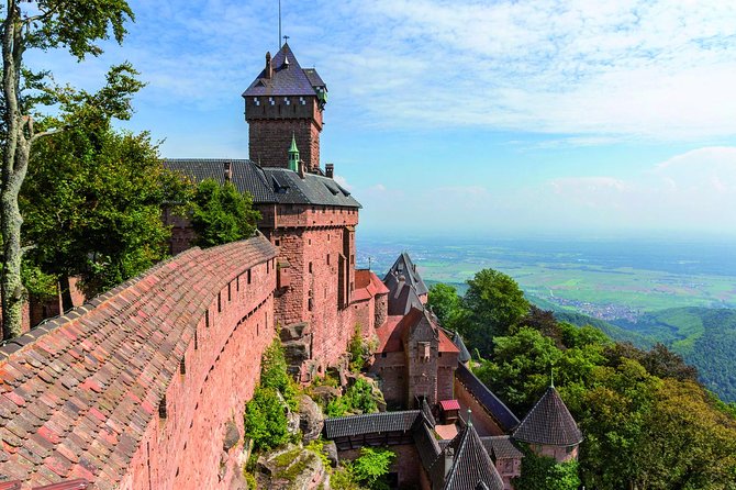 Colmar, Medieval Village & Castle Small Group from Strasbourg - The Alsace Wine Route from the minivan