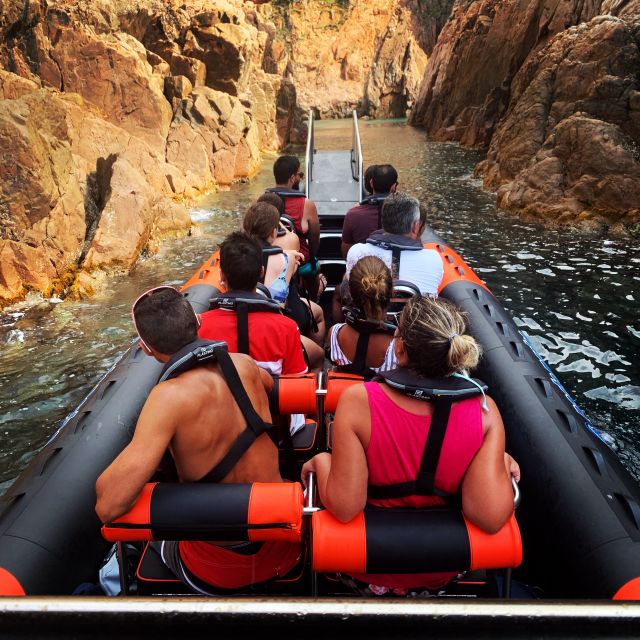 Corsica: Piana Calanques and Caves by Boat - Small marine caves and quiet water
