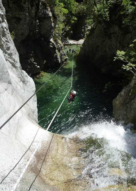 Corte Region: Fun Canyoning Verghellu - What the $70 price includes