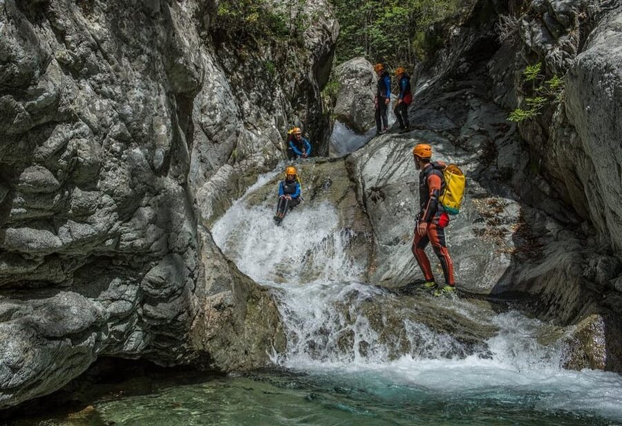 Corte Region: Fun Canyoning Verghellu - Fitness, age, and water confidence