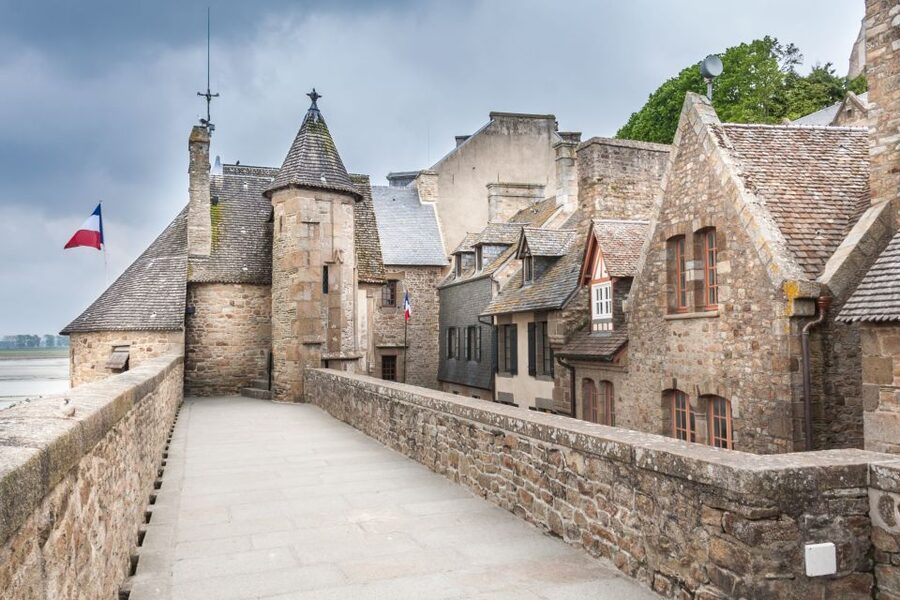 Day Trip to Mont-Saint-Michel from Paris - Climbing through the medieval village