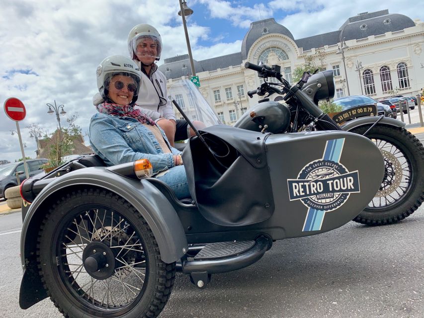 Deauville: Private Guided Tour by Vintage Sidecar - How the 45-minute schedule works