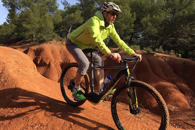 E-Bike tour of Sainte Victoire Mountain, Aix-en-Provence - The trail section is where the adventure begins