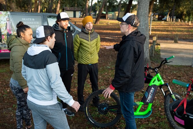 Electric scooter tour in Hossegor - Pédebert and the shift to sandy forest trails