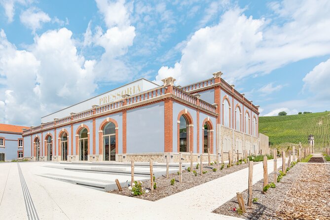 Entrance ticket to Pressoria in the heart of Champagne with Tasting - A five-senses lesson on soil, weather, and vines