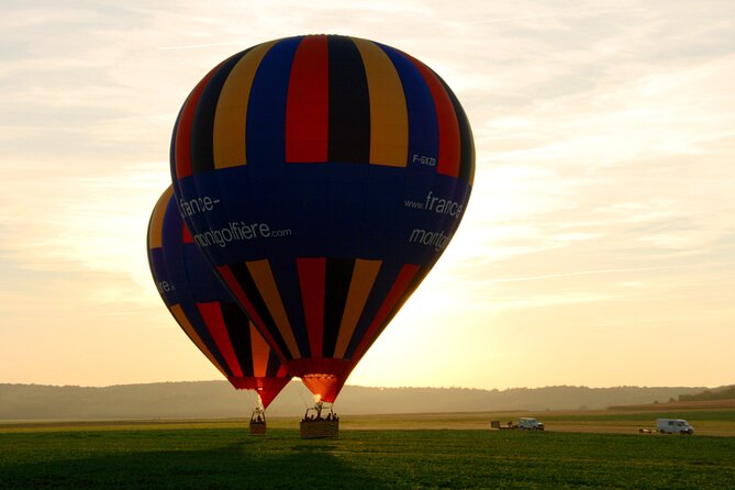Fontainebleau Forest Half Day Hot-Air Balloon Ride with Chateau de Fontainebleau - Landing, champagne, and the practical reality