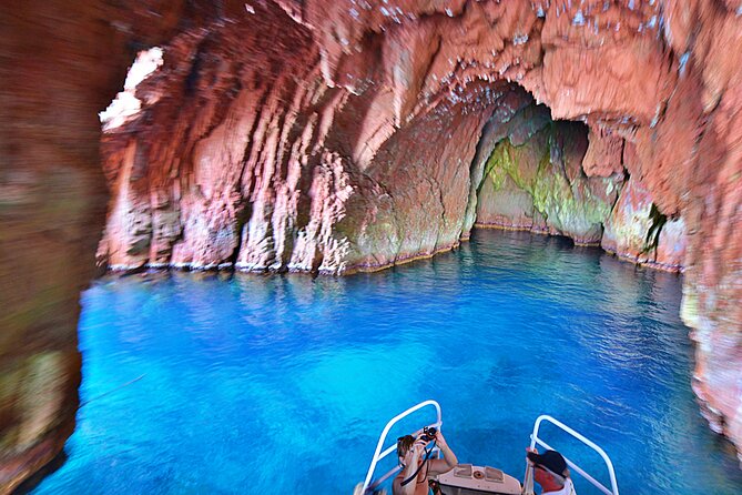 Friendly discovery of Scandola Calanques de Piana and meal stop at Girolata - The red rock forms of the Piana Calanques