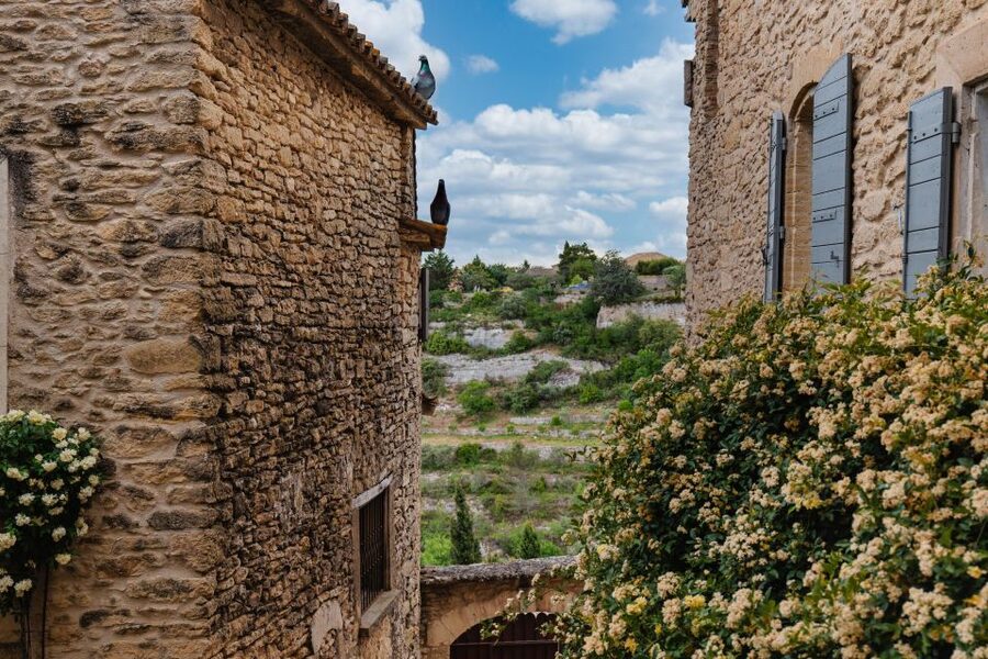 From Aix-en-Provence: Luberon Market & Villages Day Tour - Ansouis and a quieter Provençal character