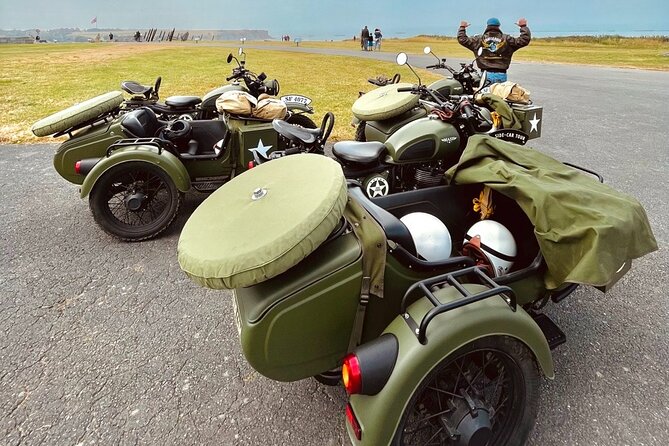 From Bayeux: 2-hour private sidecar tour in Normandy - Arromanches and the British route