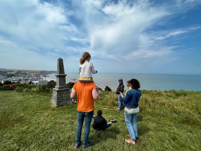 From Bayeux: Half-Day Normandy WWII Sidecar Tour - Longues-sur-Mer battery and the coast