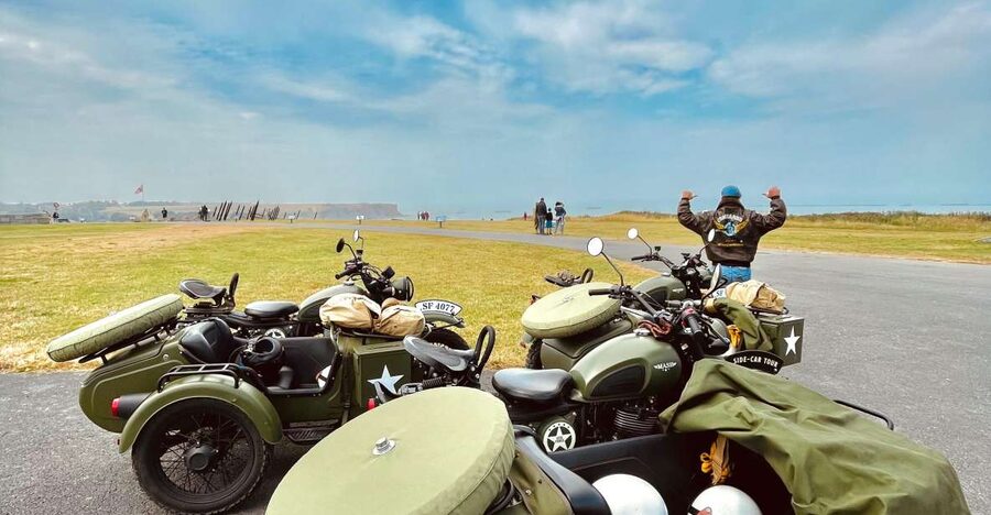 From Bayeux: Half-Day Normandy WWII Sidecar Tour - Port-en-Bessin, a working harbor village