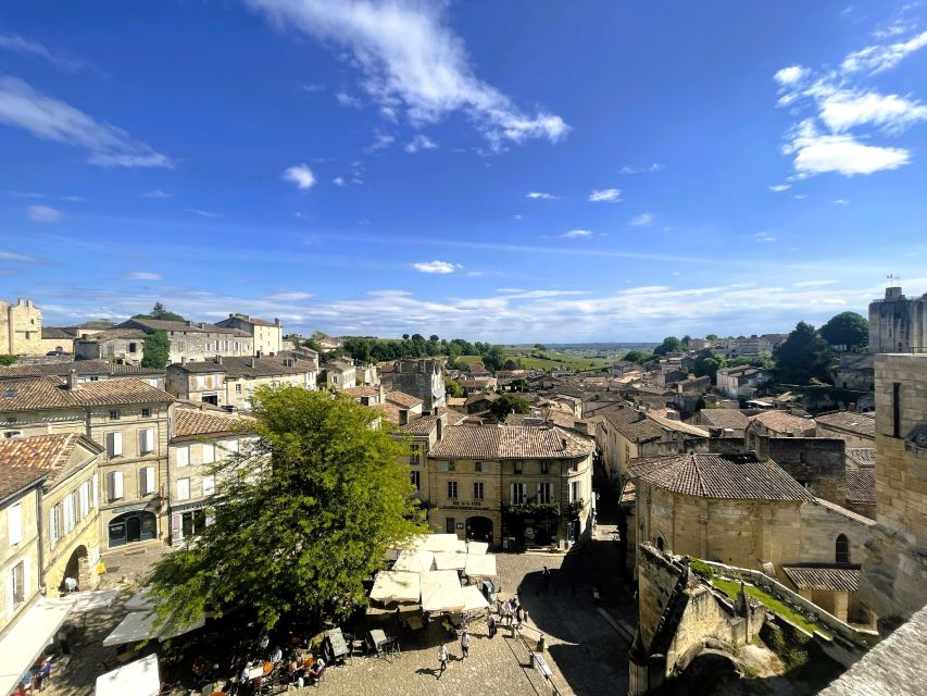 From Bordeaux: Afternoon Saint-Emilion Wine Tasting & snack - Meeting at the Girondins Column in Bordeaux