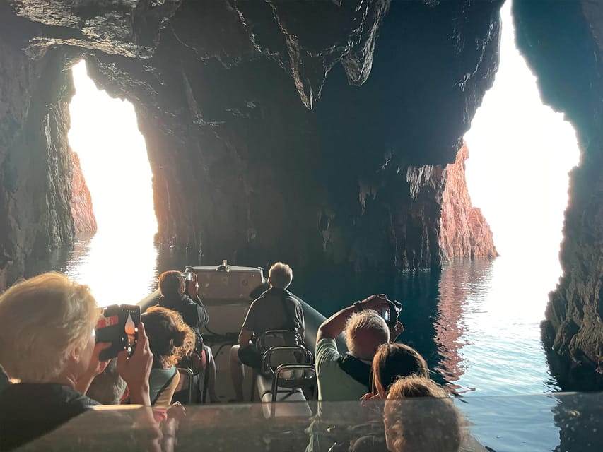 From Cargèse : The Calanques of Piana - Captain Raphaëlle makes the difference