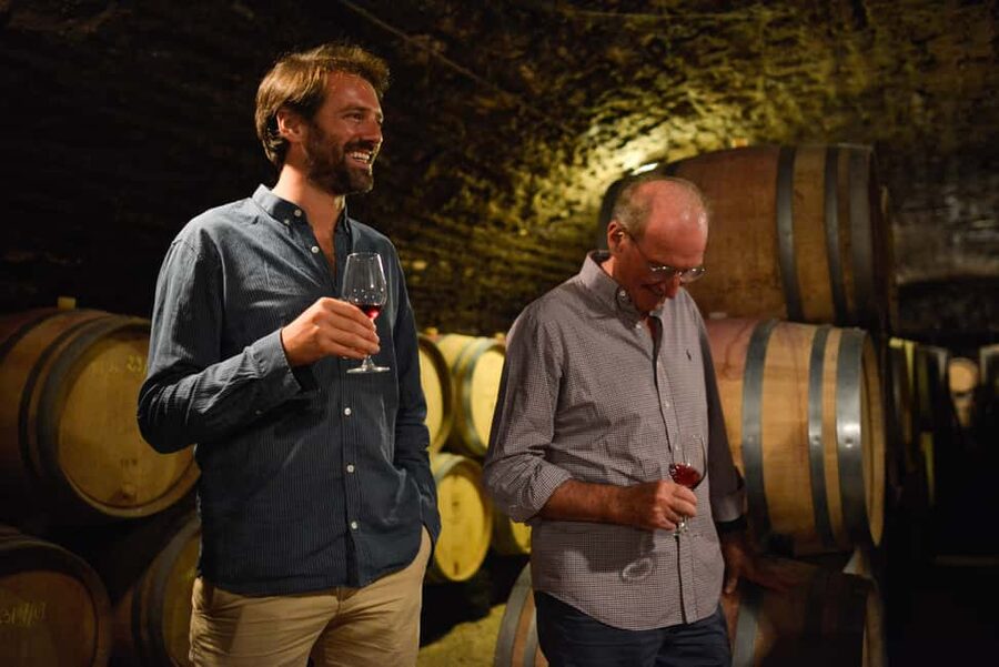 From: Dijon/Beaune: Burgundy Region Winery Tour with Lunch - The estate lunch: charcuterie, cheese, and time to talk