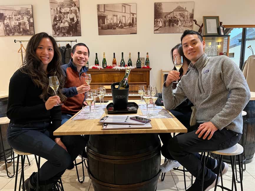 From Epernay : Bubble Champagne Tour 6 tastings - A family grower in Oger