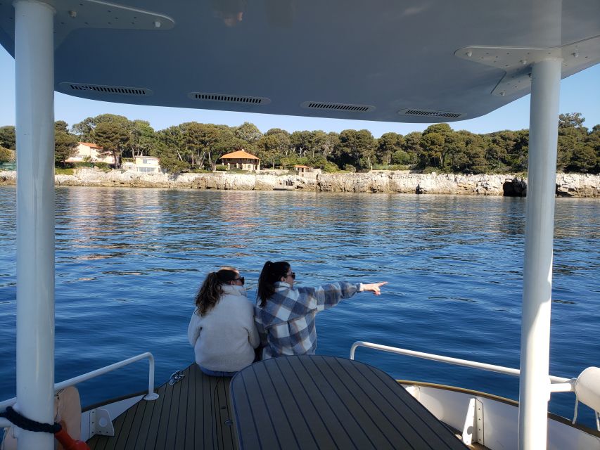 From Juan les Pins: Private French Riviera Solar Boat Cruise - The right way to judge this cruise