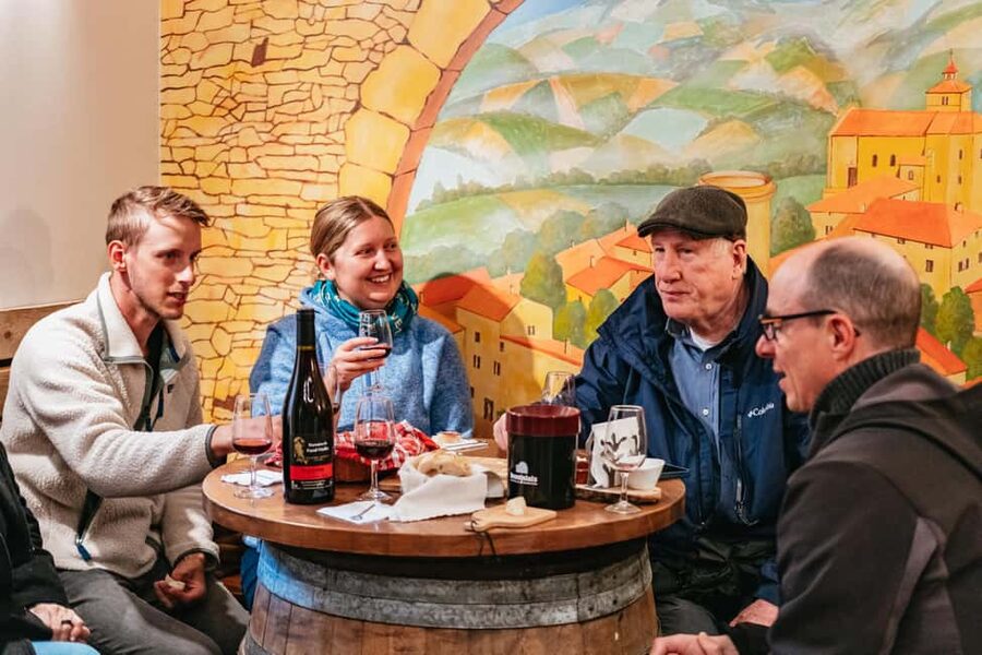 From Lyon: Golden Stones Beaujolais Wine Tasting Tour - Bellecour Square to the Beaujolais hills